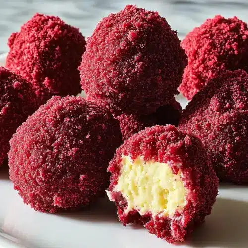 Red Velvet Cheesecake Bites