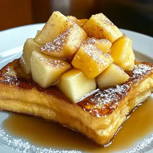 Fluffy Apple Cinnamon French Toast