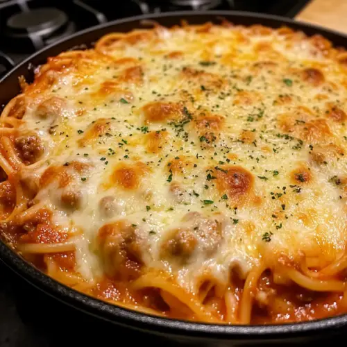 Baked Cream Cheese Spaghetti
