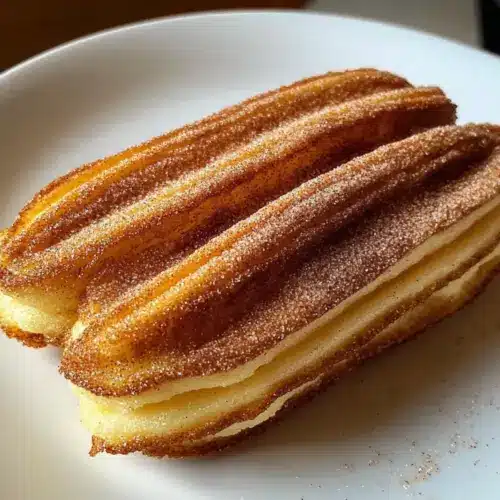 Crispy Cinnamon Sugar Churro Pancakes