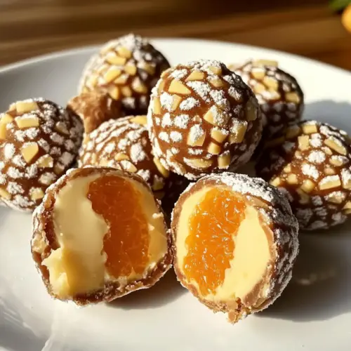 No Bake Orange Creamsicle Truffles