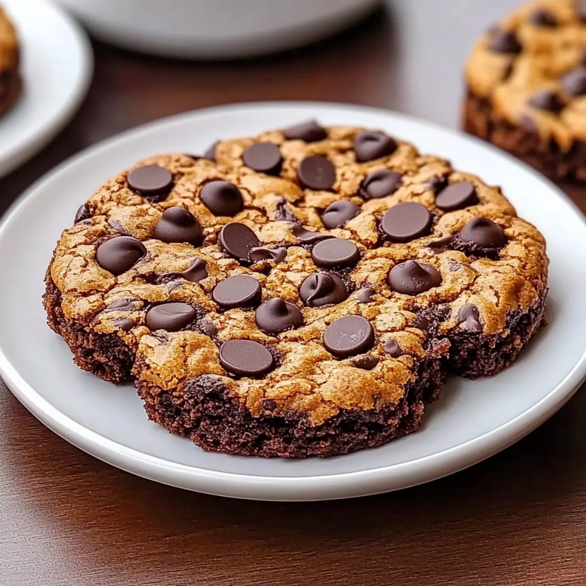 Soft, Chewy & Super Fudgy Brookies