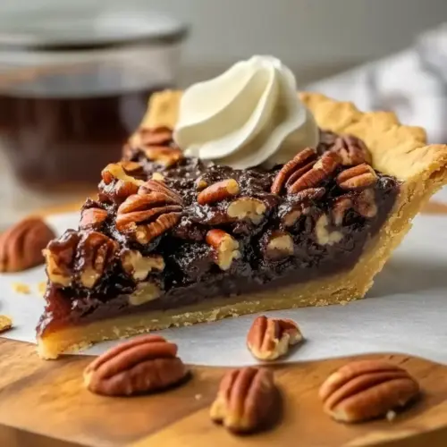Bourbon Chocolate Pecan Pie
