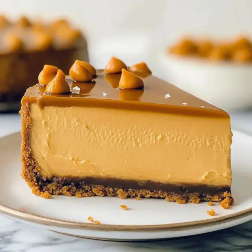 Loaded Butterscotch Cheesecake