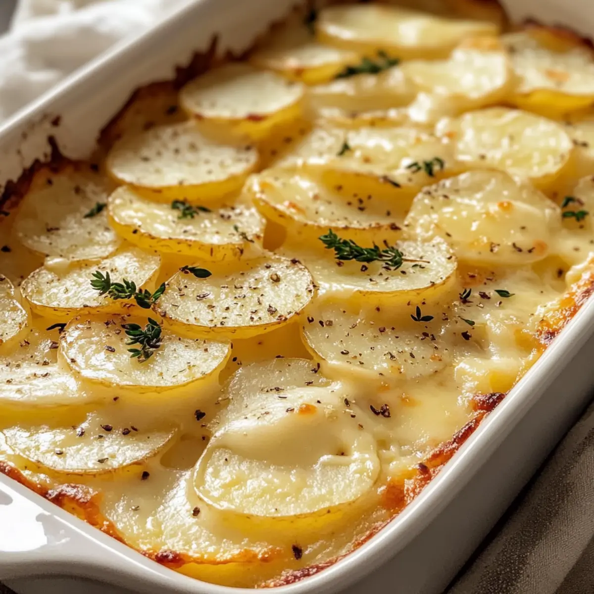 Tasty Cheesy Scalloped Potatoes