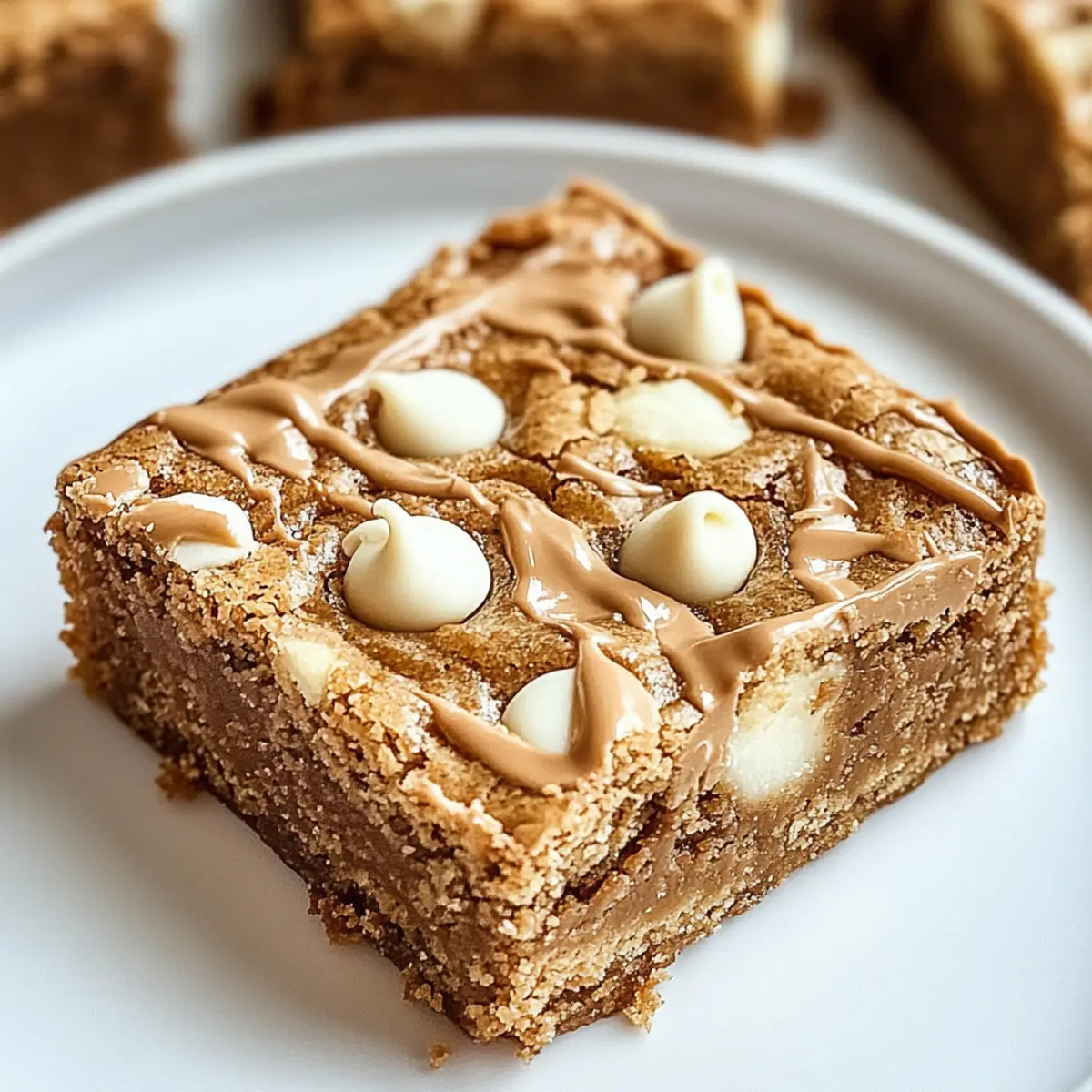 Biscoff Blondies