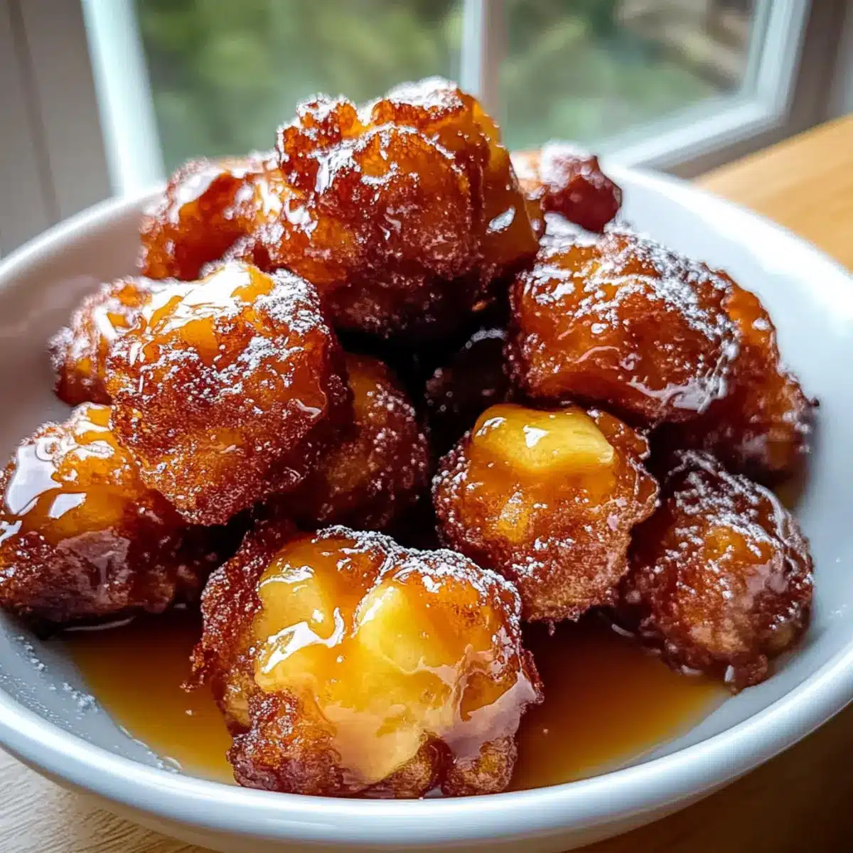30-Minute Apple Fritter Bites