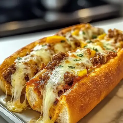 Philly Cheesesteak Sloppy Joes
