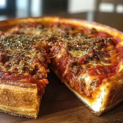 Chicago Deep Dish Pizza