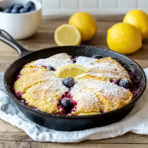 Skillet Lemon Cake