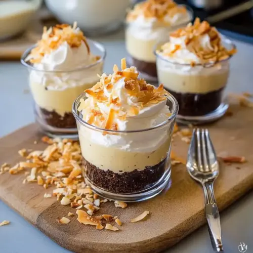 Coconut Cream Pie Parfaits