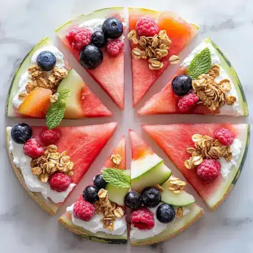 No-Bake Watermelon Fruit Pizza