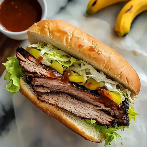 30-Minute Brisket Hoagie