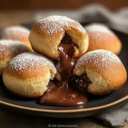Baked Nutella Bombs