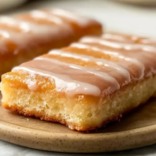 Soft Baked Maple Donut Bars