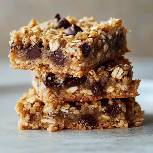 Oatmeal Chocolate Chip Bars