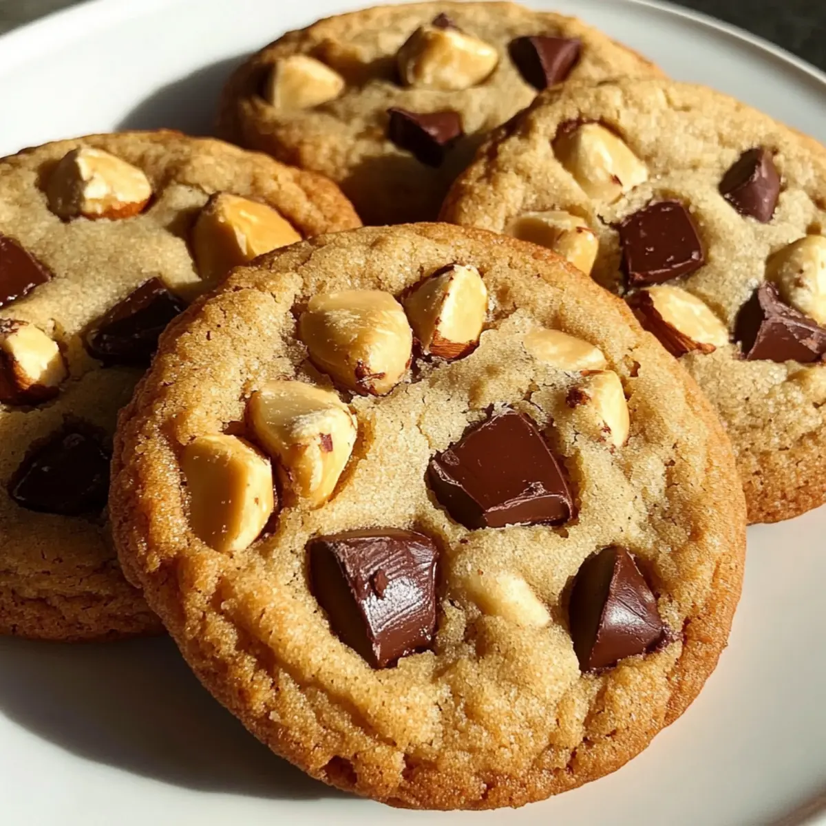 Crispy Brown Butter Hazelnut Chunk Cookies