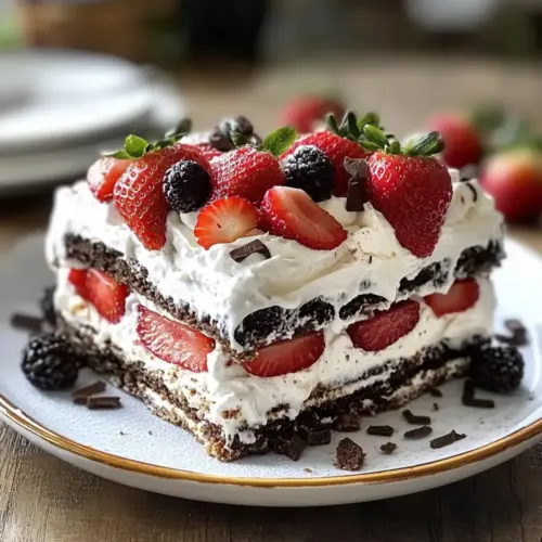 No-Bake Icebox Cake