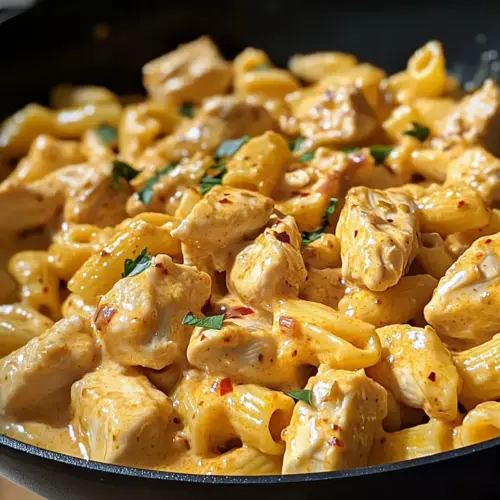 Creamy Spicy Ranch Chicken & Pasta