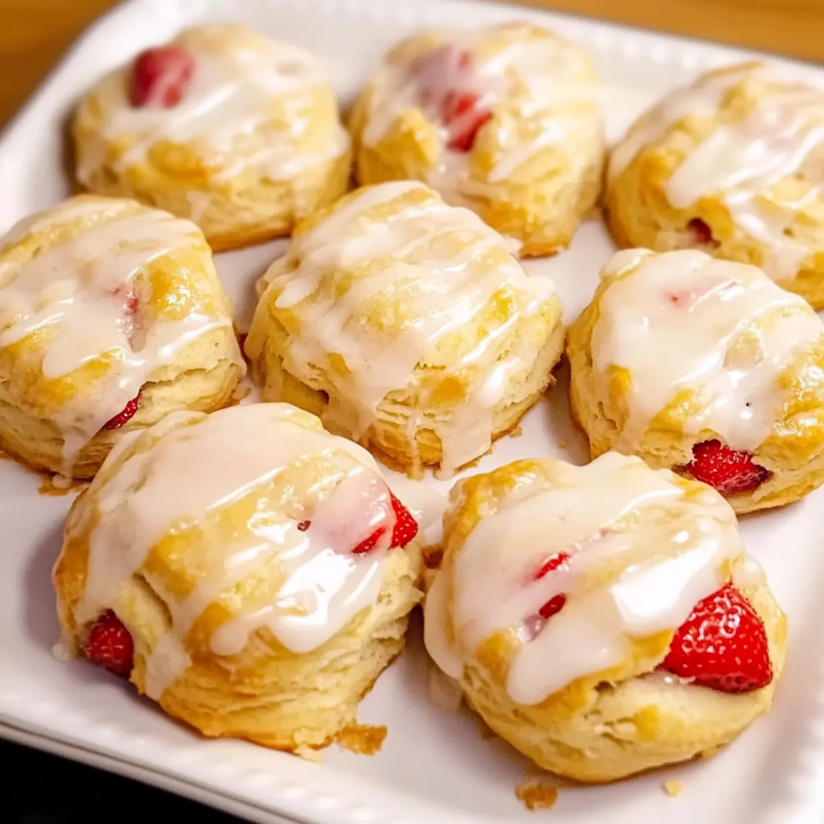 Strawberry Biscuits