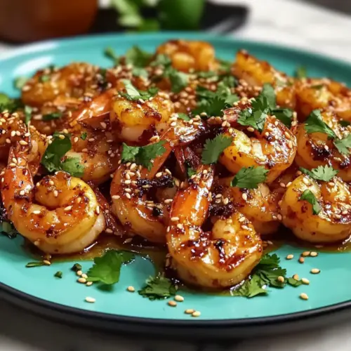 Honey Garlic Butter Shrimp