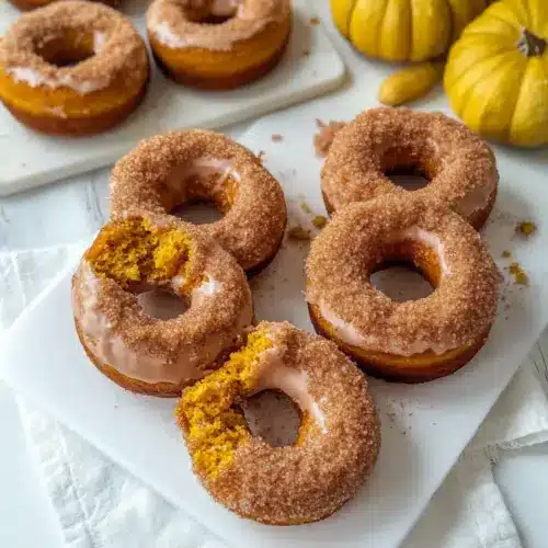 Pumpkin Doughnuts