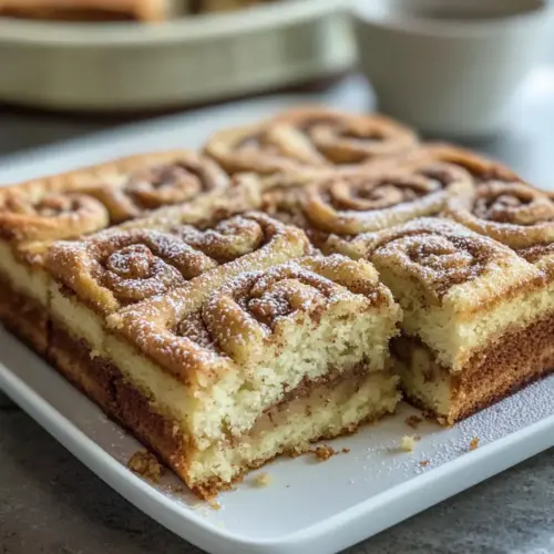 Cinnamon Sugar Zucchini Coffee Cake
