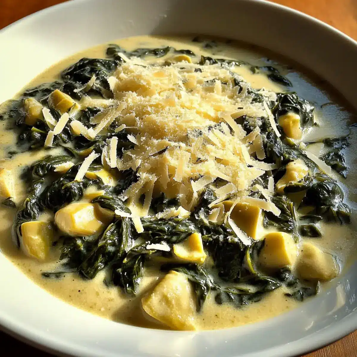 Creamed Spinach and Artichokes