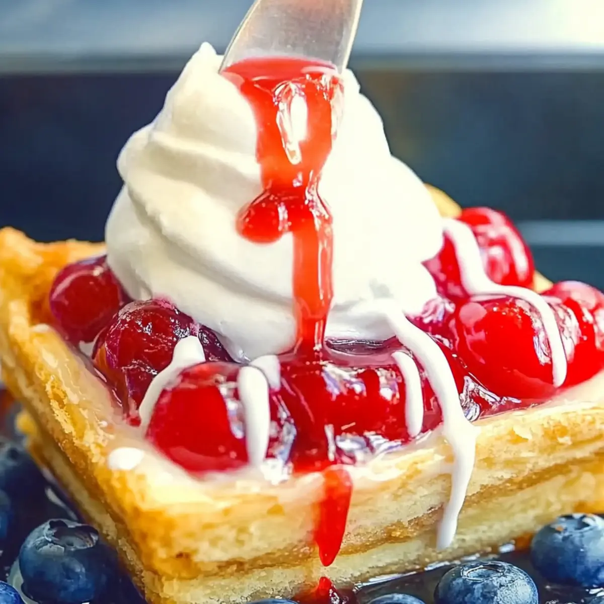 Cherry Danish Pastries