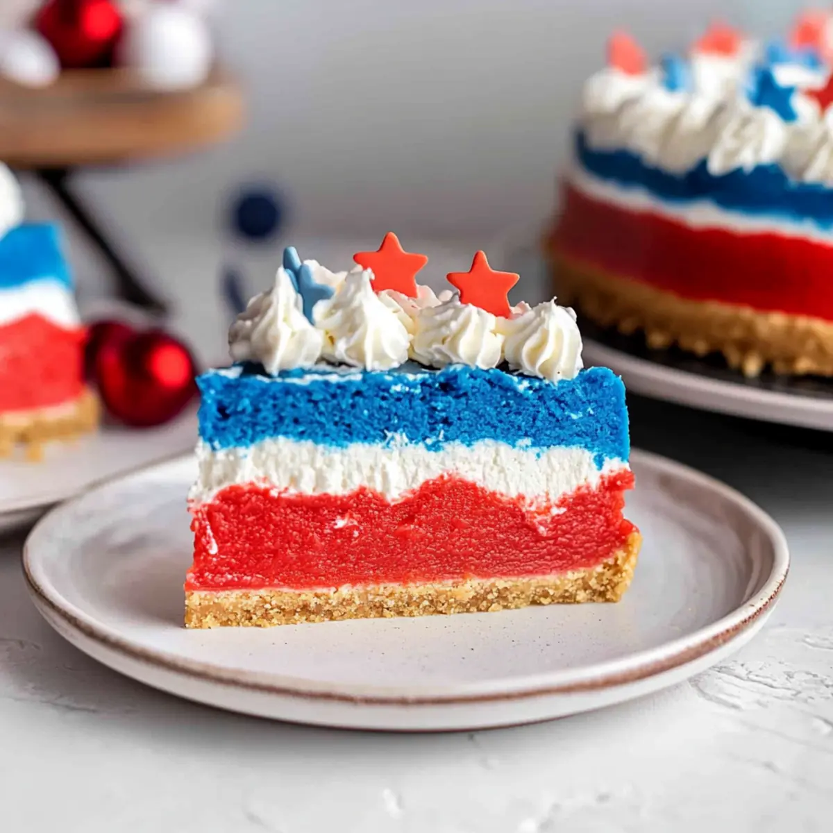 Layered Cheesecake