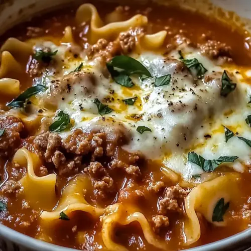 Lasagna Soup