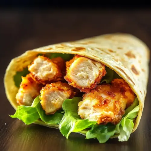 Ultimate Crispy Caesar Wrap