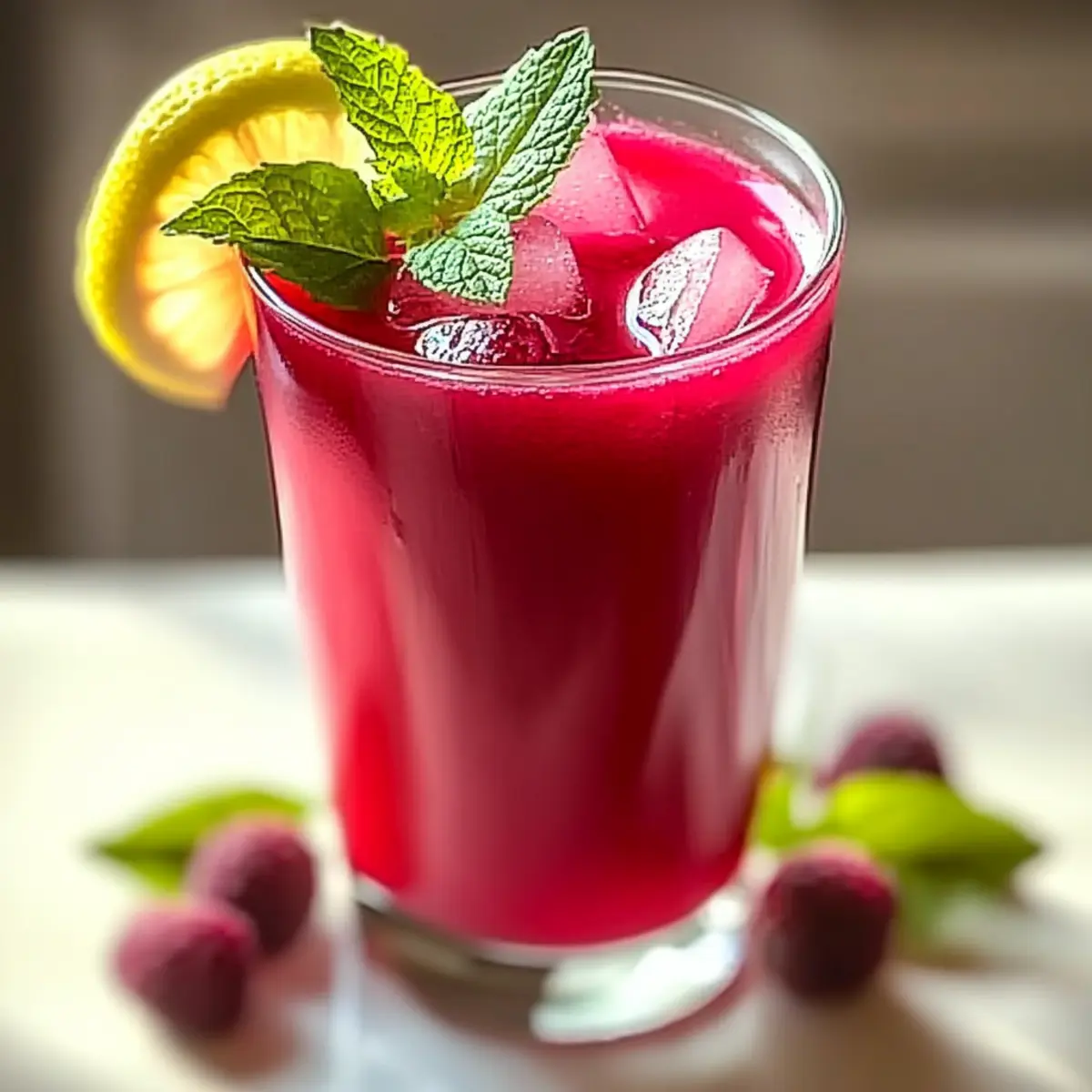 Watermelon Berry Beet Juice