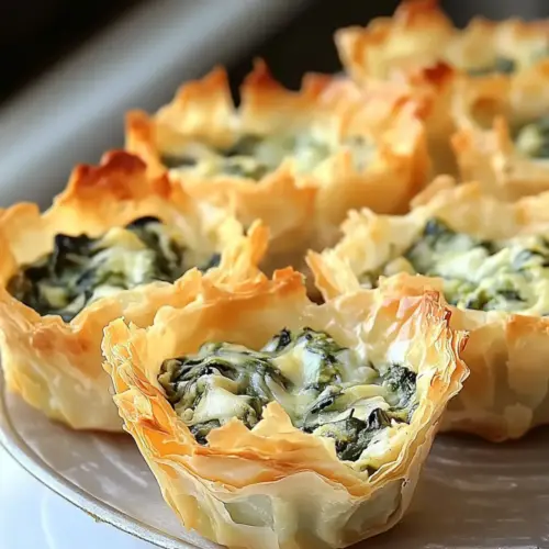 Spinach and Artichoke Dip Cups