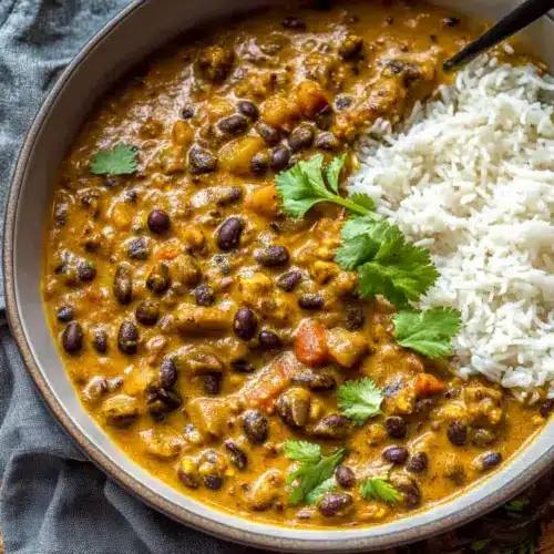 Creamy Black Bean Curry