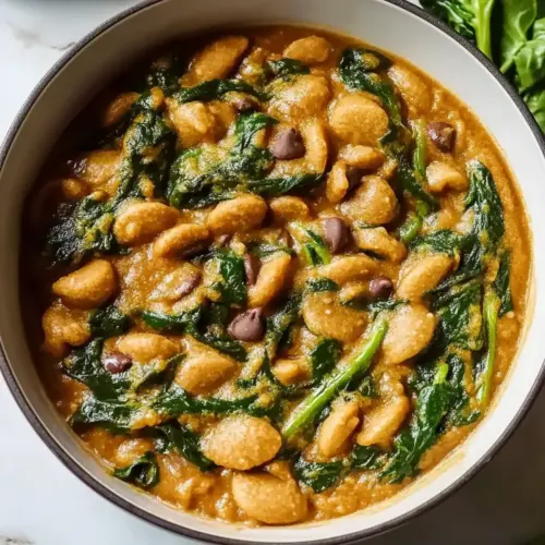 Mediterranean White Beans and Greens