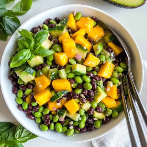 Edamame Mango Salad