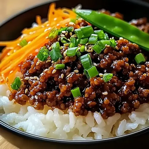 Korean Ground Beef Bowls
