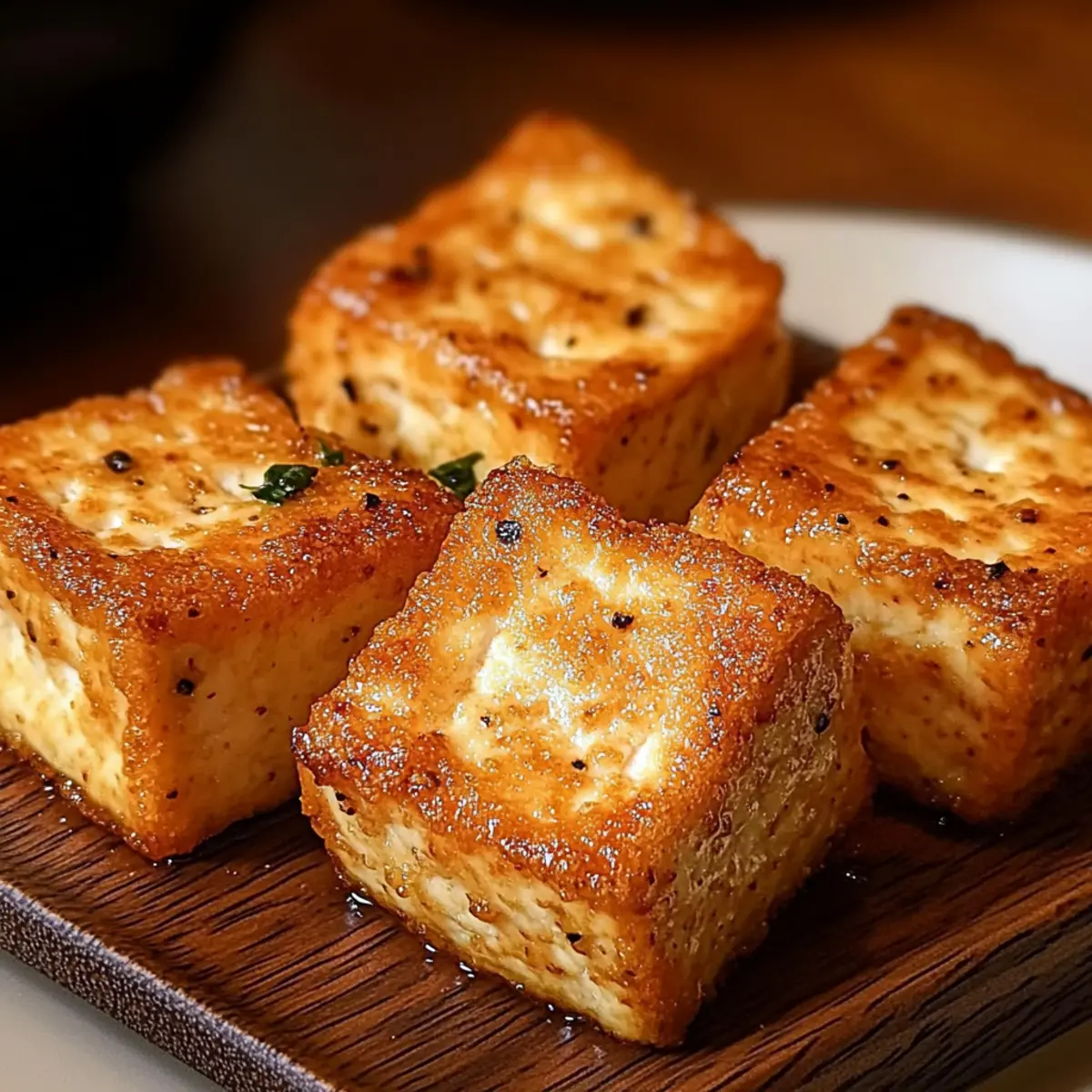 Crispy Black Pepper Tofu
