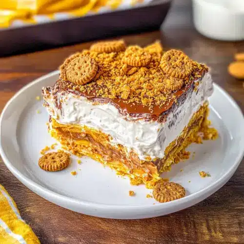 Chocolate Peanut Butter Lasagna