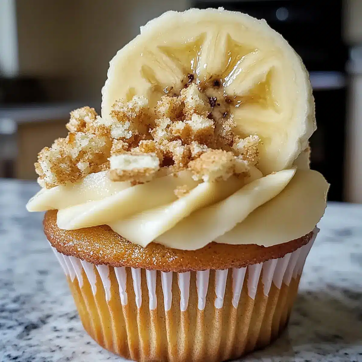 Brown Butter Banana Pudding Cupcakes