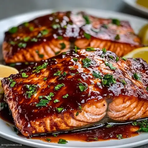 Caramelized Simple Bbq Salmon
