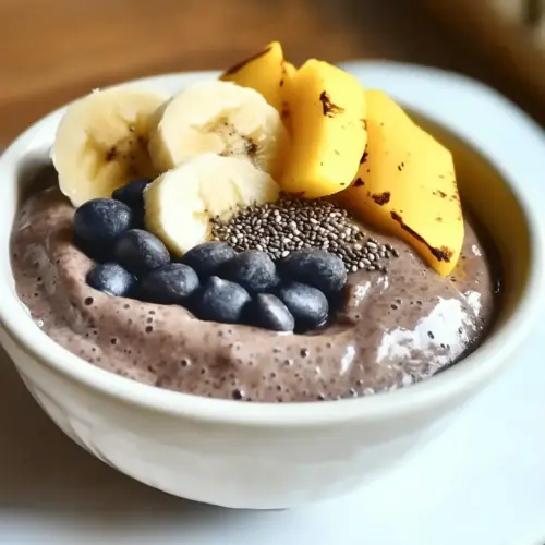 Mango Magic Chocolate Chia Pudding