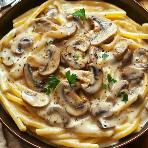 Creamy Mushroom Pasta
