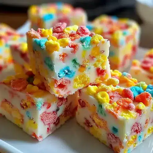 Fruity pebbles fudge