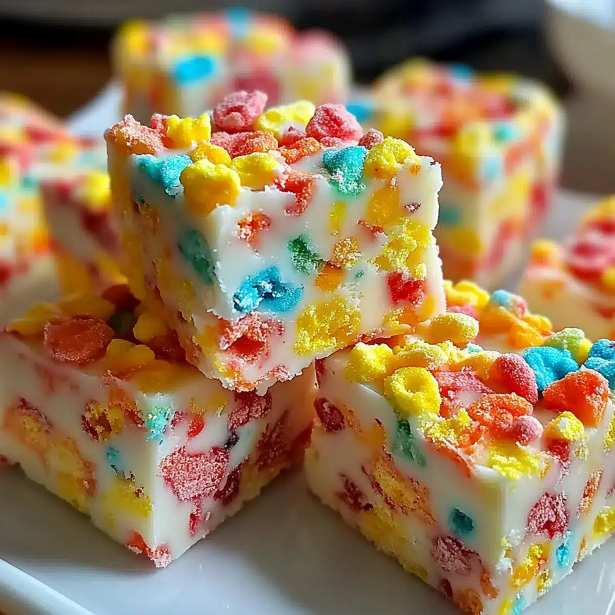 Fruity pebbles fudge