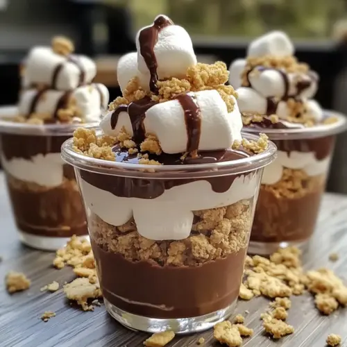 Smores Pudding Cups