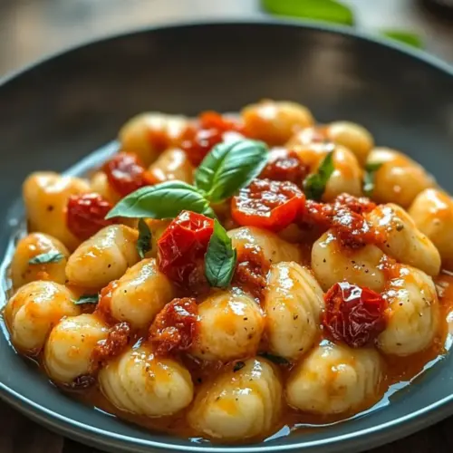 Creamy Sundried Tomato ‘Marry Me’ Gnocchi