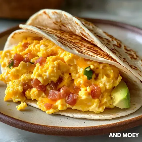 Breakfast Tacos: Velvety Eggs and Cheese
