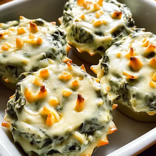 Spinach Artichoke Dip Cups